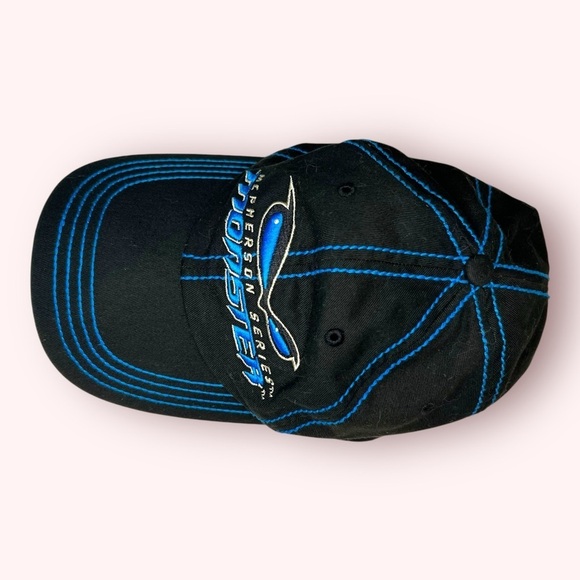 Matthews McPherson Series Monster Bow Hunting Ball Cap Hat Adult Black & Blue - Picture 4 of 5